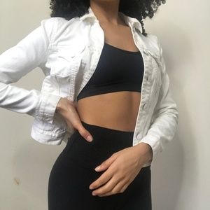 TOMMY HILFIGER White Jean Jacket